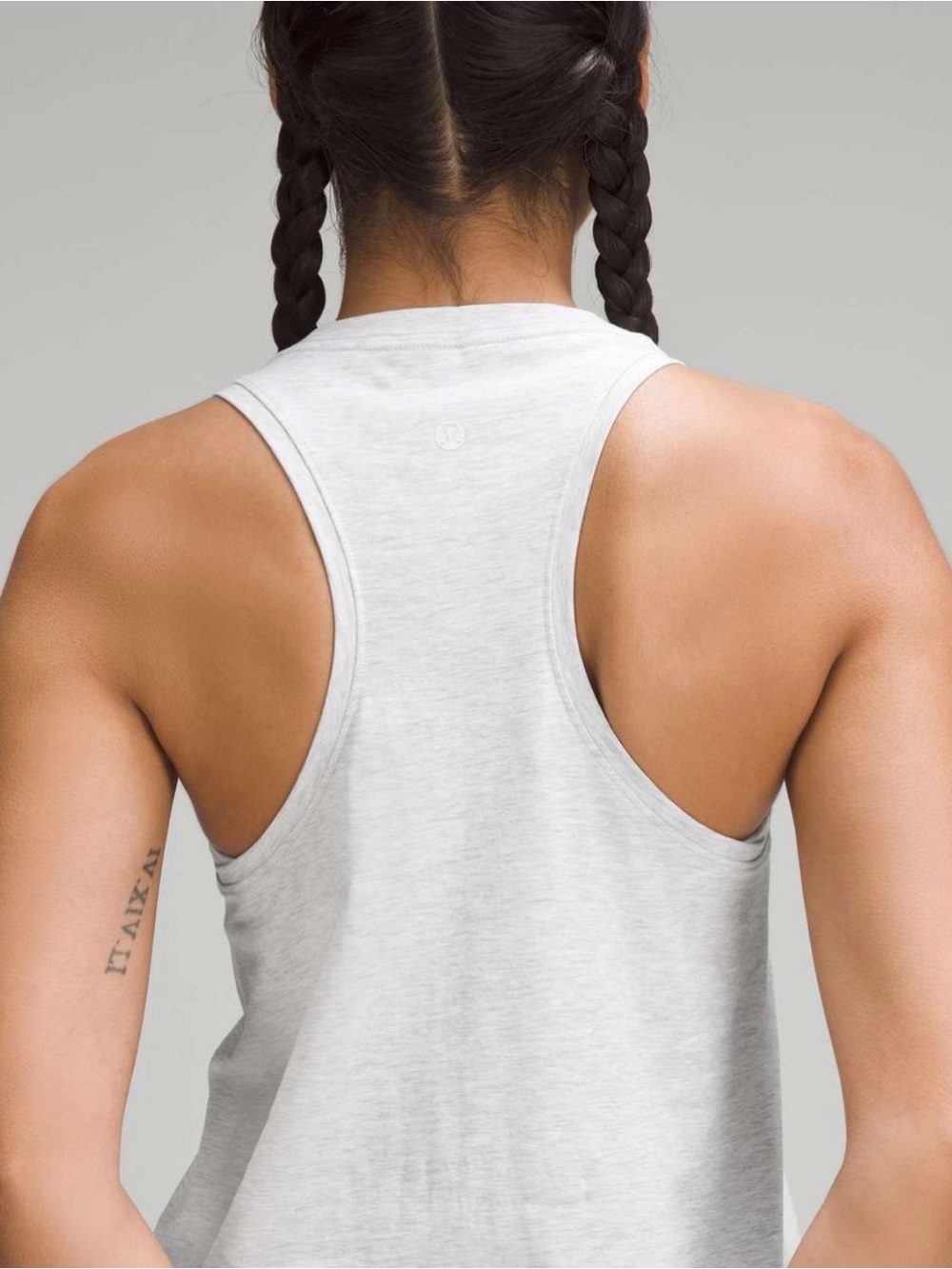 Lululemon Love Tank Top Heathered Core Ultra Light Grey